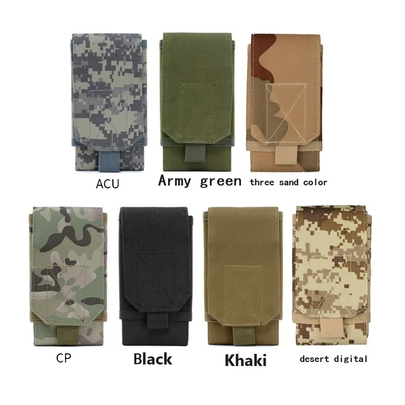 Vertical mini casual fashionable mobile phone bag, outdoor waterproof sports mobile phone bag, waist bag