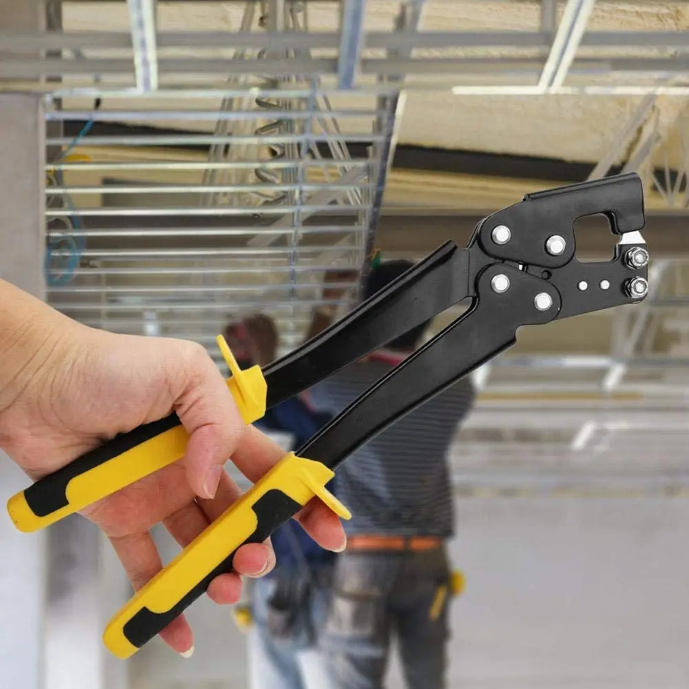 Handle Bolt Crimper Steel Keel Fixed Punching Pliers Handle Stud Crimper Keel Forceps Crimper Hydraulic Tool