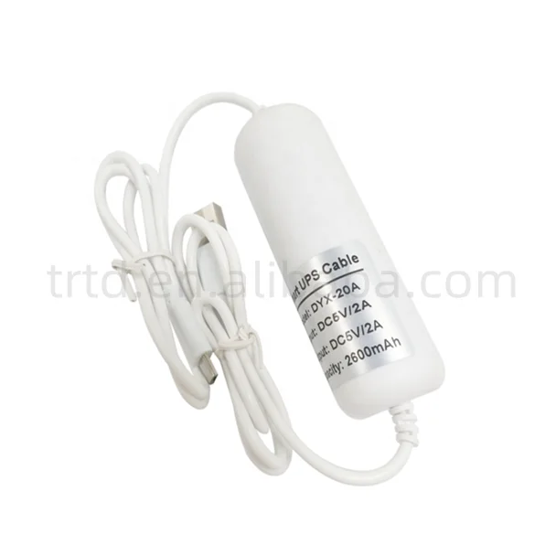 Портативный Wi-Fi-роутер для помещений, мини-источник питания постоянного тока, источник питания для наблюдения за питанием, с адаптером для литиевой батареи, 5 В