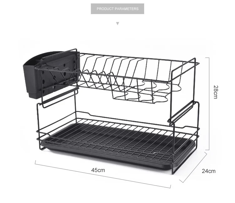 
High Quality Kitchen Hardware Metal Chopsticks Rack 