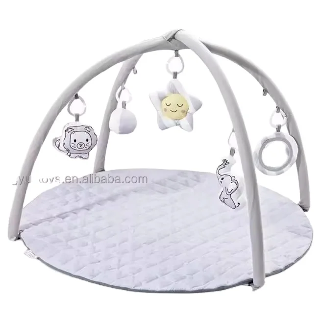 2024 New arrival Newborn Baby Gym Play Mat Indoor Educational Activity Gym with Hanging Toys