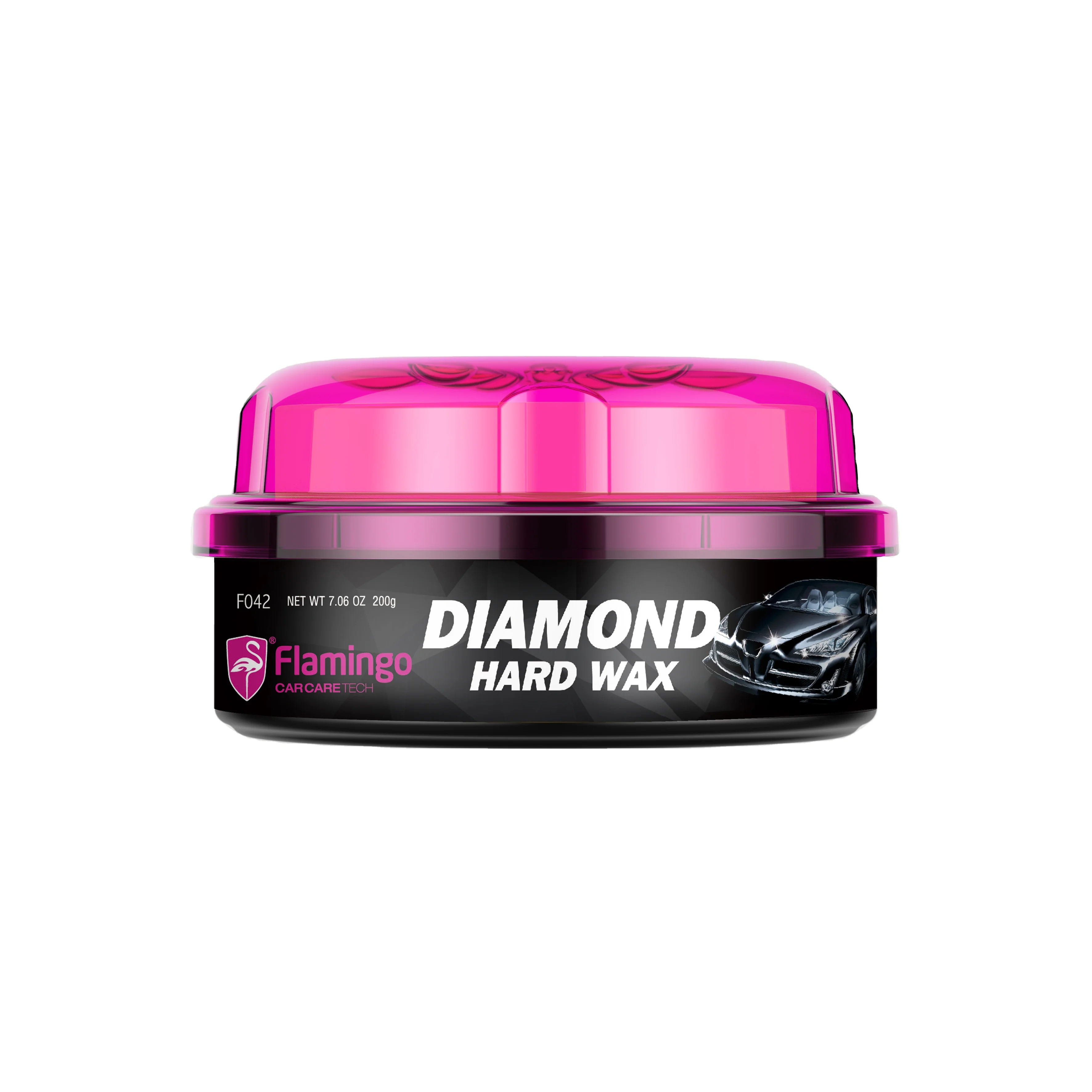 F042 Diamond Hard Wax High Quality Car Polish Brazilian carnauba special quality paraffin and Nano-Materials wax product