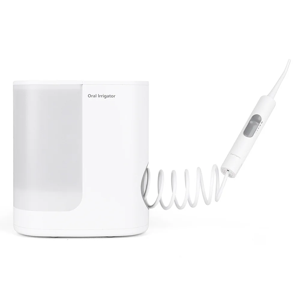 Home Use Large Water Cordless Tooth Cleaner Ultrasonic Water Flosser High Frequency For Family