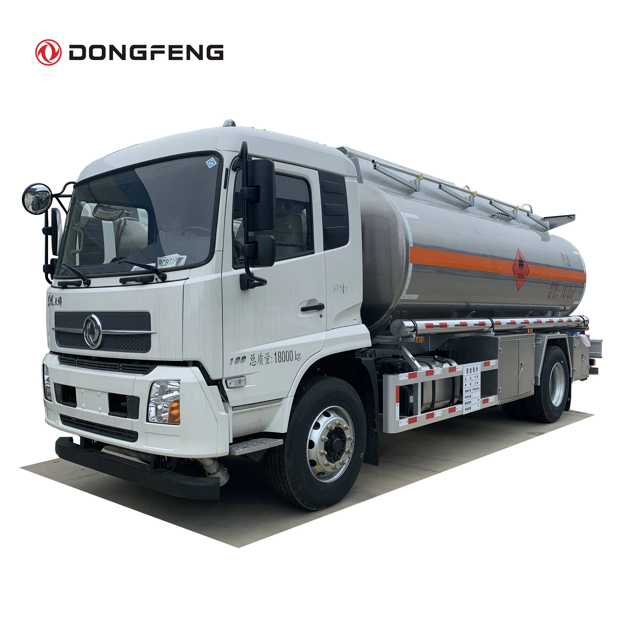 Dongfeng 4x2 RHD 10000 литровый масляный бак из алюминиевого сплава с