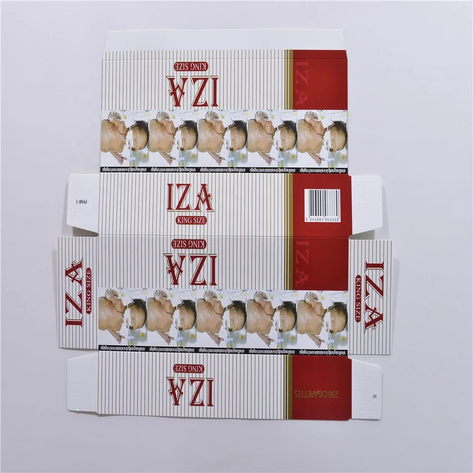 Silver aluminum  foil  paper  used  for  cigarettes  package box