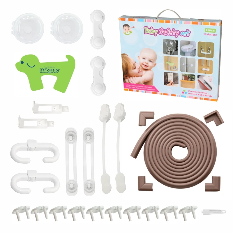 Prodigy baby supplier safety protection of babies, combination corner safety, Corner protection buckle for kids