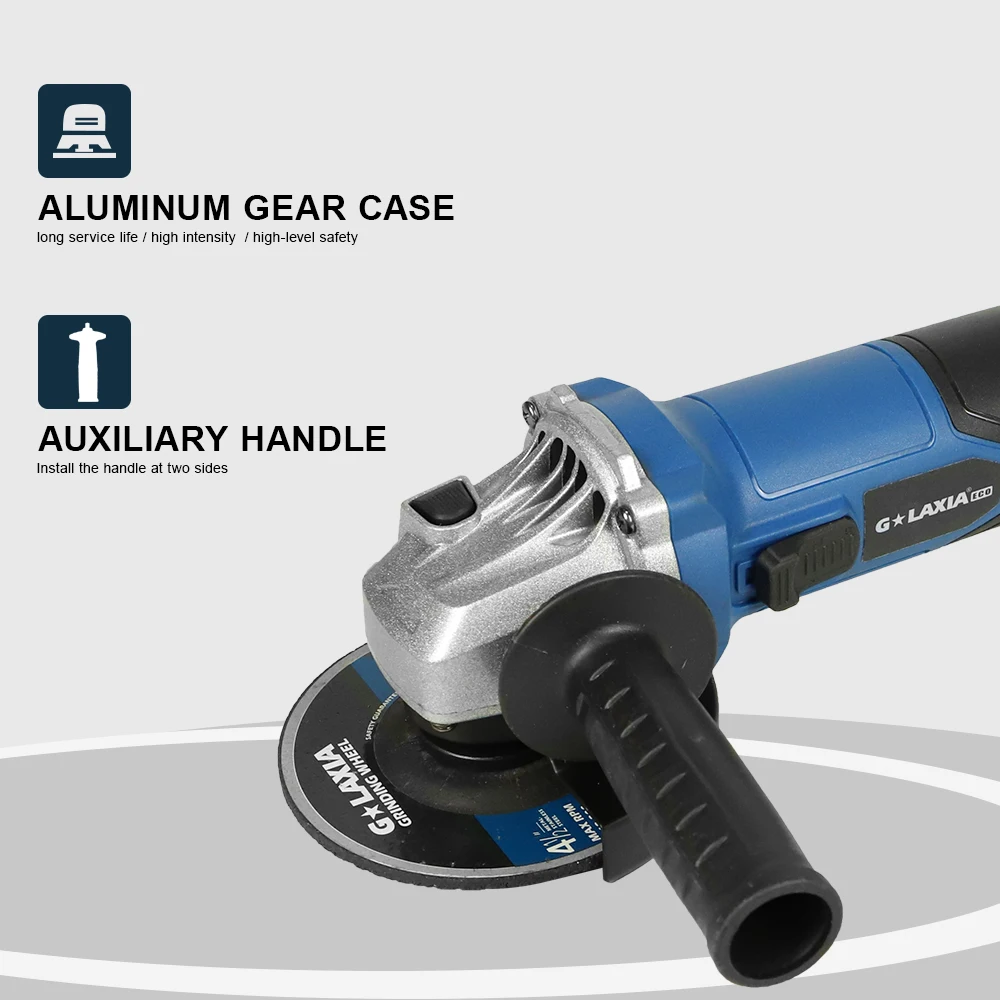 Mini Angle Grinder 100mm Cut Type Stone and Metal Max Angel Charger DIY OEM Customized Hot Motor Box Heavy Bead Power