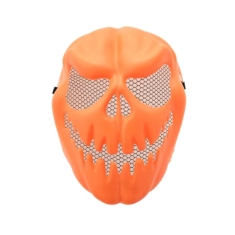 
Party Props Cosplay Costume Jack-o-lantern Glowing Light Up Mask Pumpkin Funny Tricky Horror Skull Mask 