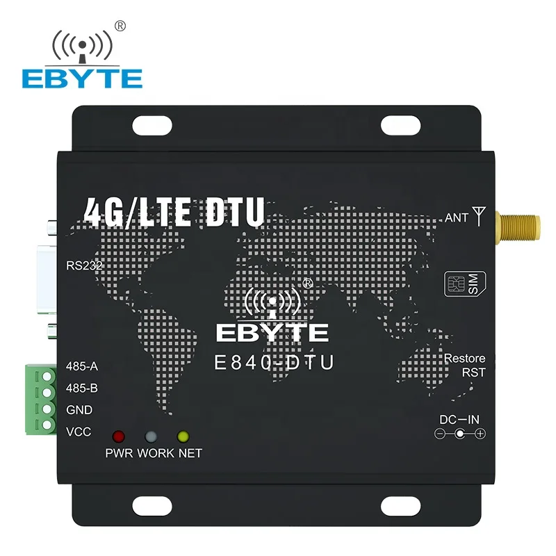 Ebyte gsm приемник данных atm pos промышленный din-рейку rs232 rs485 до 4g 3g gprs ip модем Поддержка tcp modbus