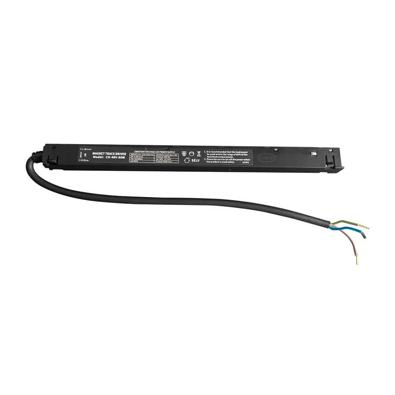 LEDEAST CH-48V-80W 220V to 48V Slim LED Driver Constant Voltage Led Power Supply For Magnetic Track Light System