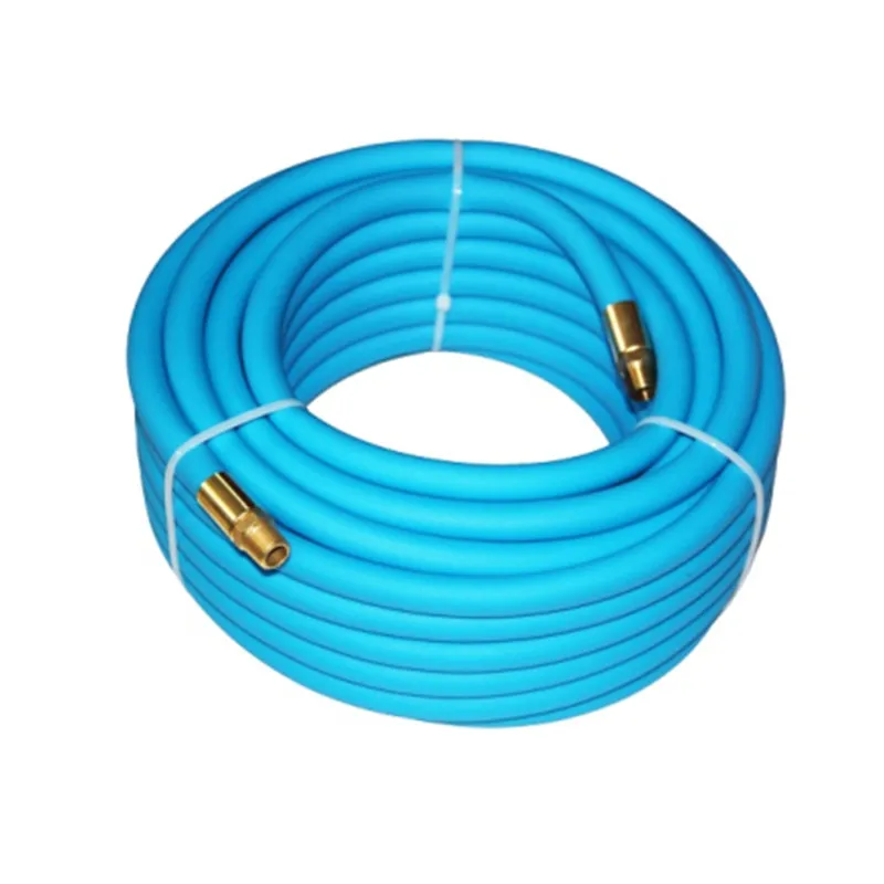 Soft Air Compressor Rubber Hose With American Type Hose Clamp