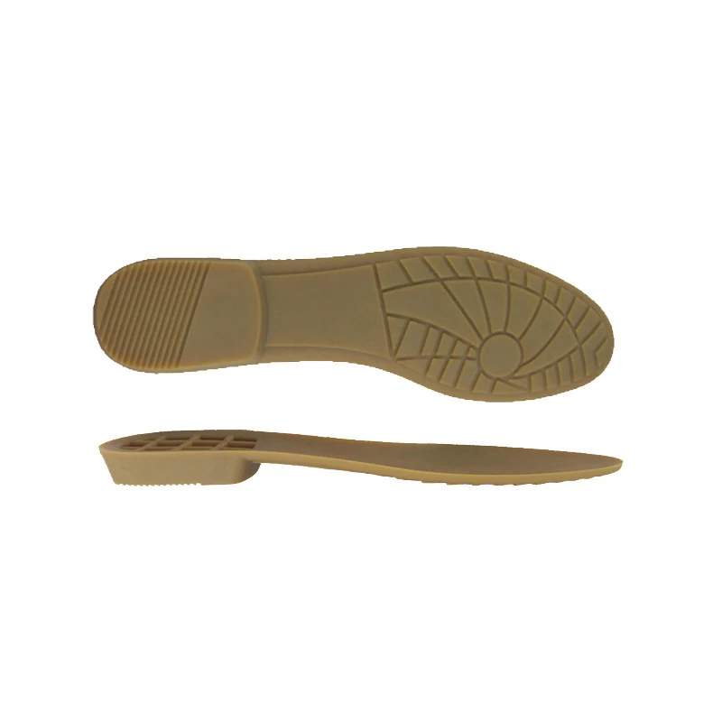 Chinese Standard Rubber Outsoles for Men Casual Shoes Color Design Antislip Hardwearing Flats Outsole