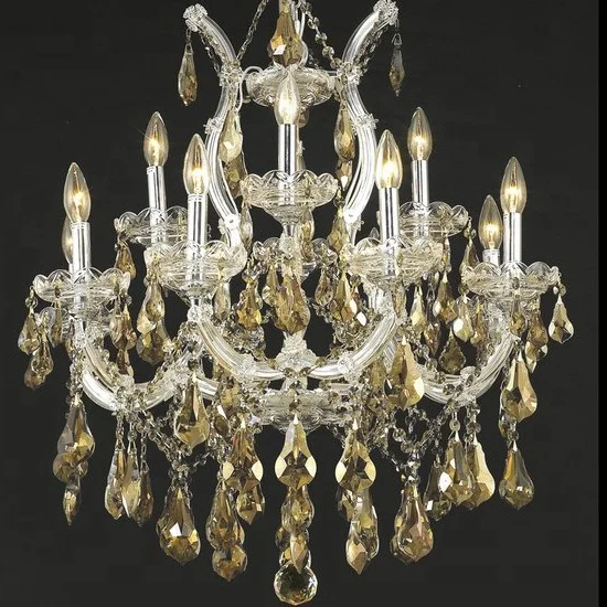 Brilliant Lighting manufactures wholesale chrome finish maria theresa chandelier candle lamp congac crystal lighting chandelier
