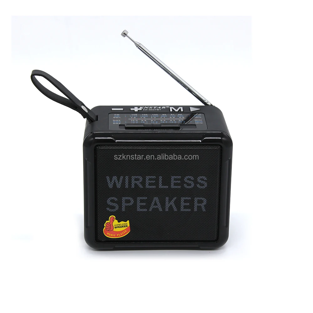 Fepe Wireless Speaker with AM FM SW 3 bands MP3  radio 9026BT-S