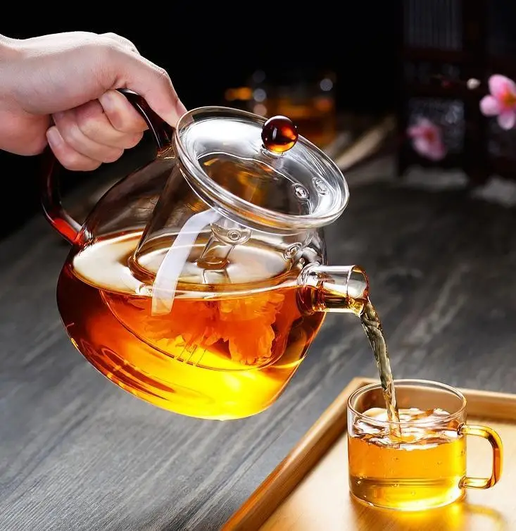 2022 Manufacturers wholesale creative electric tea cooker High borosilicate thickened steam kettle kung Fu teapot