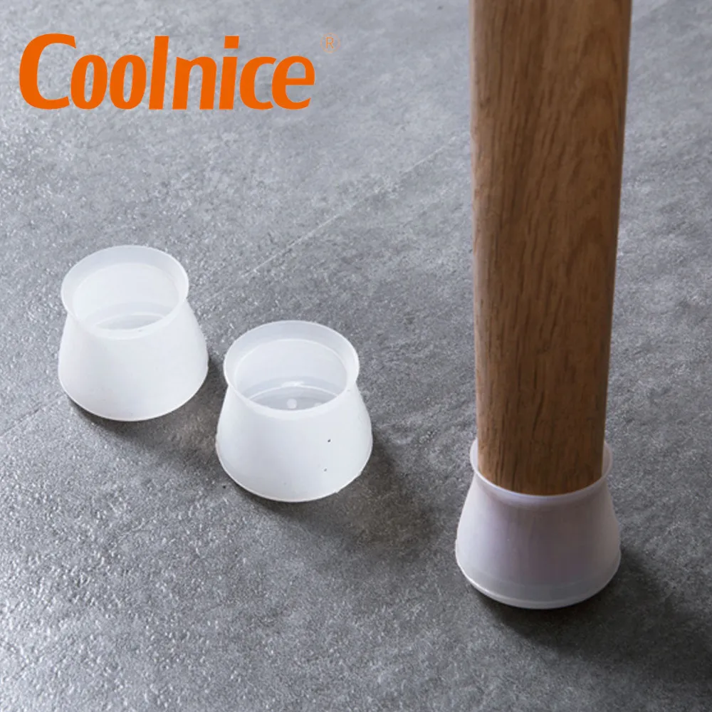 Funny Silicon Protection Cover Chair Pads Round Chair Leg Caps
