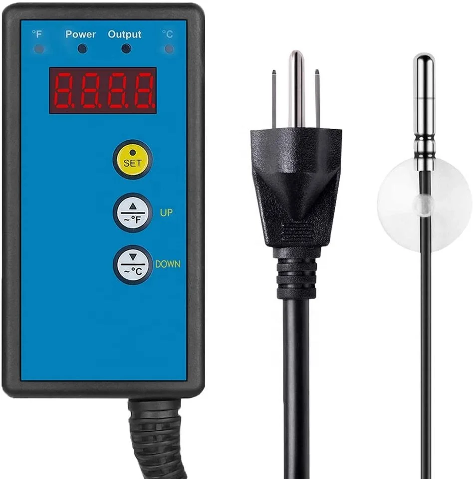 Digital Heat Mat Thermostat Temperature Controller For Seed Germination,Hydroponic Plants Reptiles,seeding heat mat