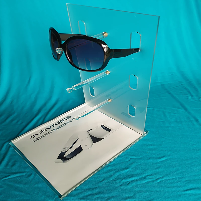 Factory  custom made acrylic glasses display rack spectacles store display stand