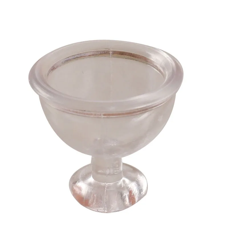 Miniature food and play ice cream cups, water cups, semi-circular cups, mini accessories 1:12, ob11 doll house DIY scene