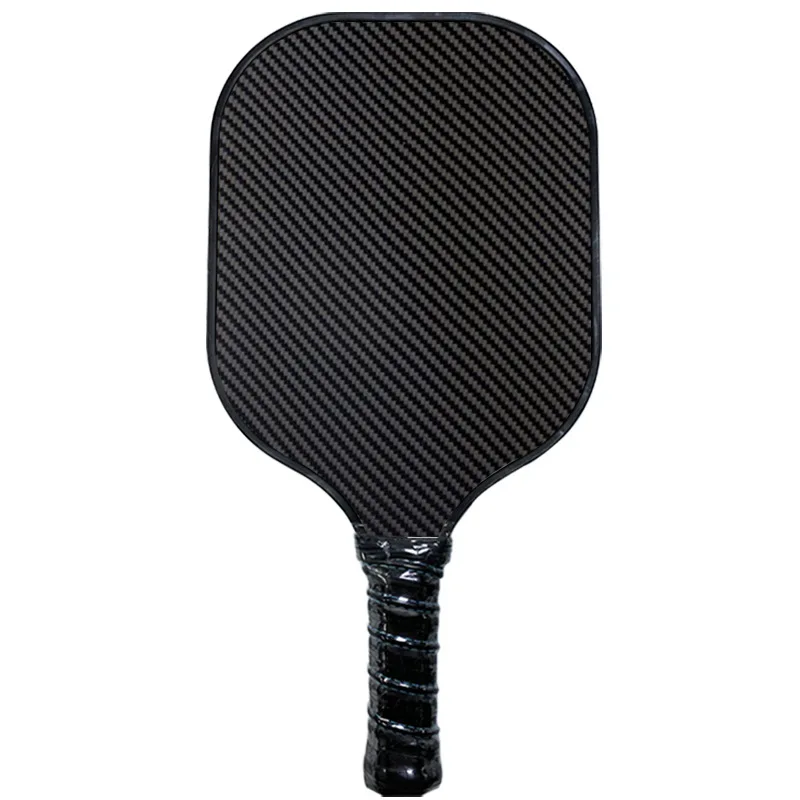 Custom Light Grey Eva Foam Best Pickleball Paddle Textured Carbon Fiber 3K Aramid Core Honeycomb Factory Pickle Paddle Racquet