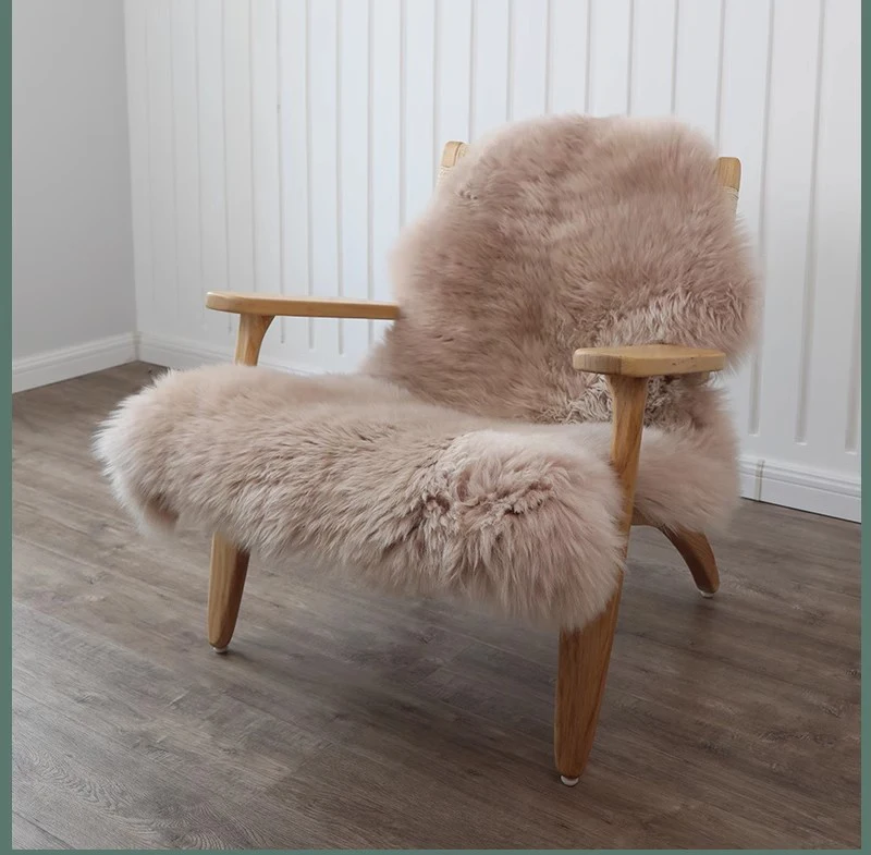 Top Tips Long Curly Fur Real Mongolian Sheepskin Fur Plush Wool Fur Rug