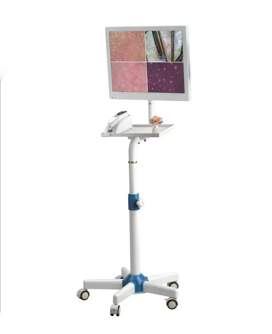 2023 5g wifi 17inch monitor with skin scalp  Analyzer Facial Spa Machine Equipment Skin hair scalp Analyzer