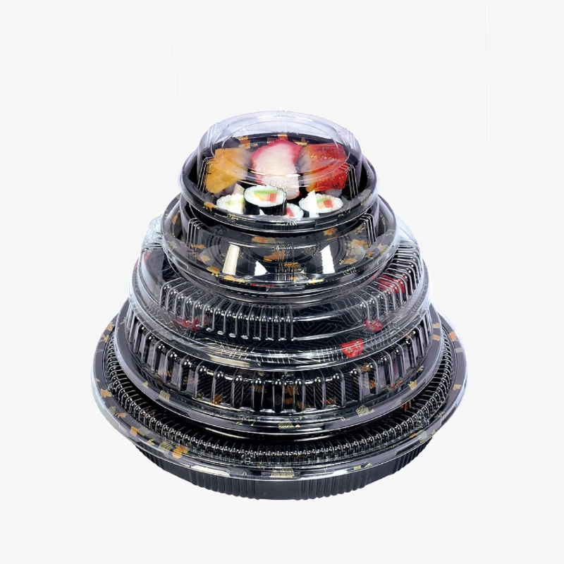 Коробка для суши с индивидуальным дизайном, роскошная коробка для суши с крышкой