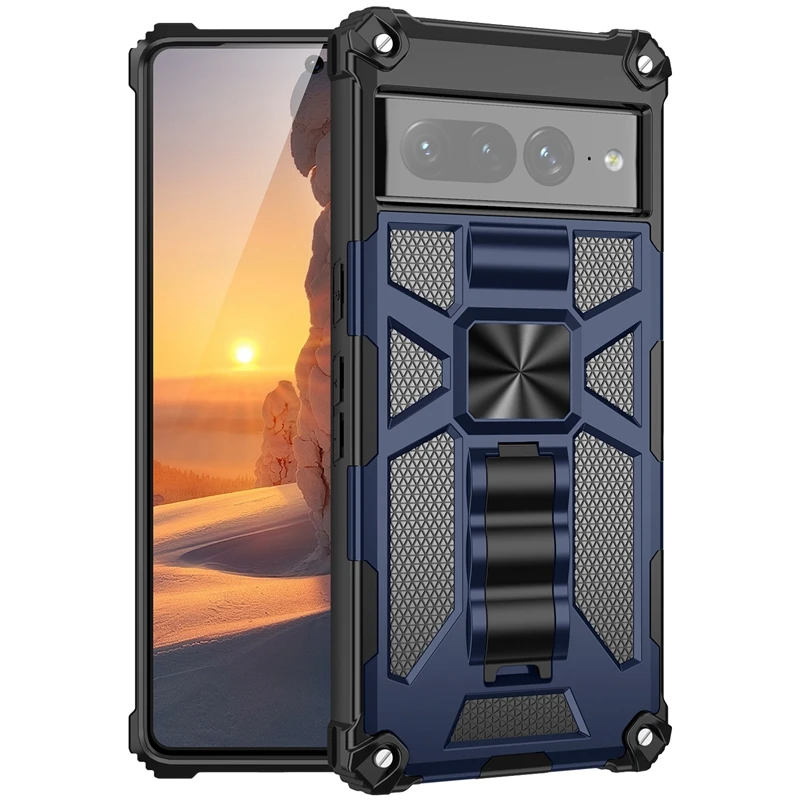 For Google Pixel 7 Pro Kickstand case shockproof cover, For For One Plus Ace 5G Car Mount case