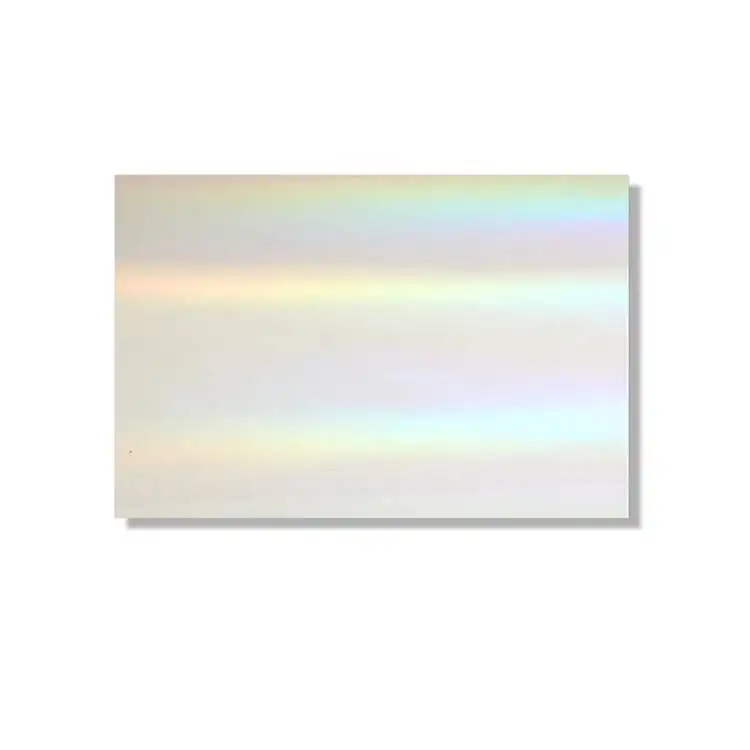 BOPP A4 Hologram Laser Thermal Lamination Film PET Holographic Sheets Laser Cold Lamination Film
