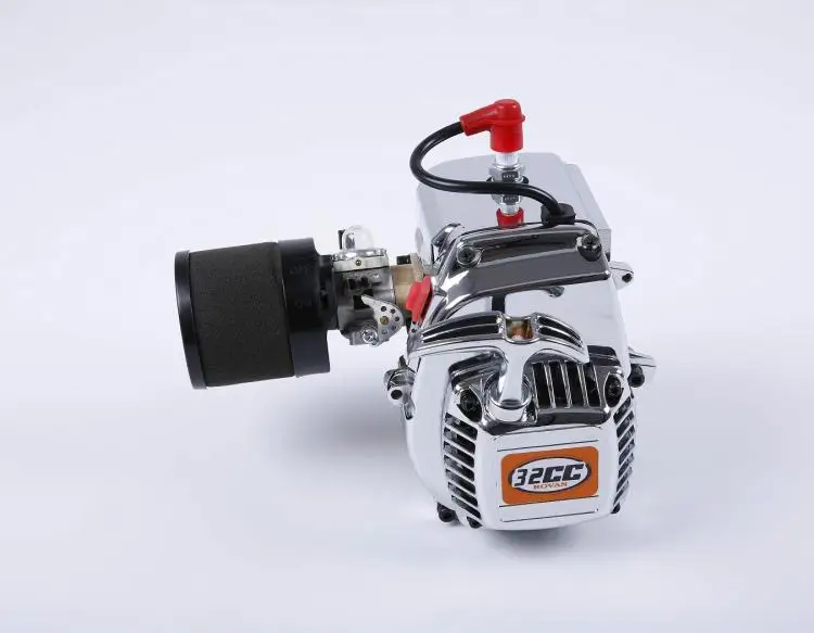  32cc хромированный газовый двигатель с свечей зажигания Walbro NGK 81019 для веса 1/5 Baja 5B 5T