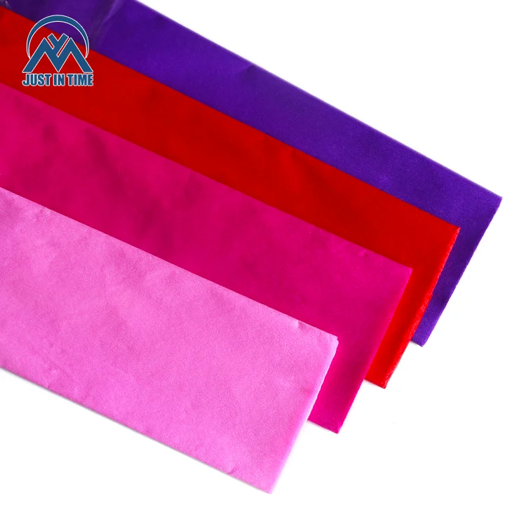 Crepe Wrapping Paper Rolls Anti-curl Colorful Hot Sale Florist Crepe Craft Paper Disposable Virgin Craft Work & Decoration Cp090