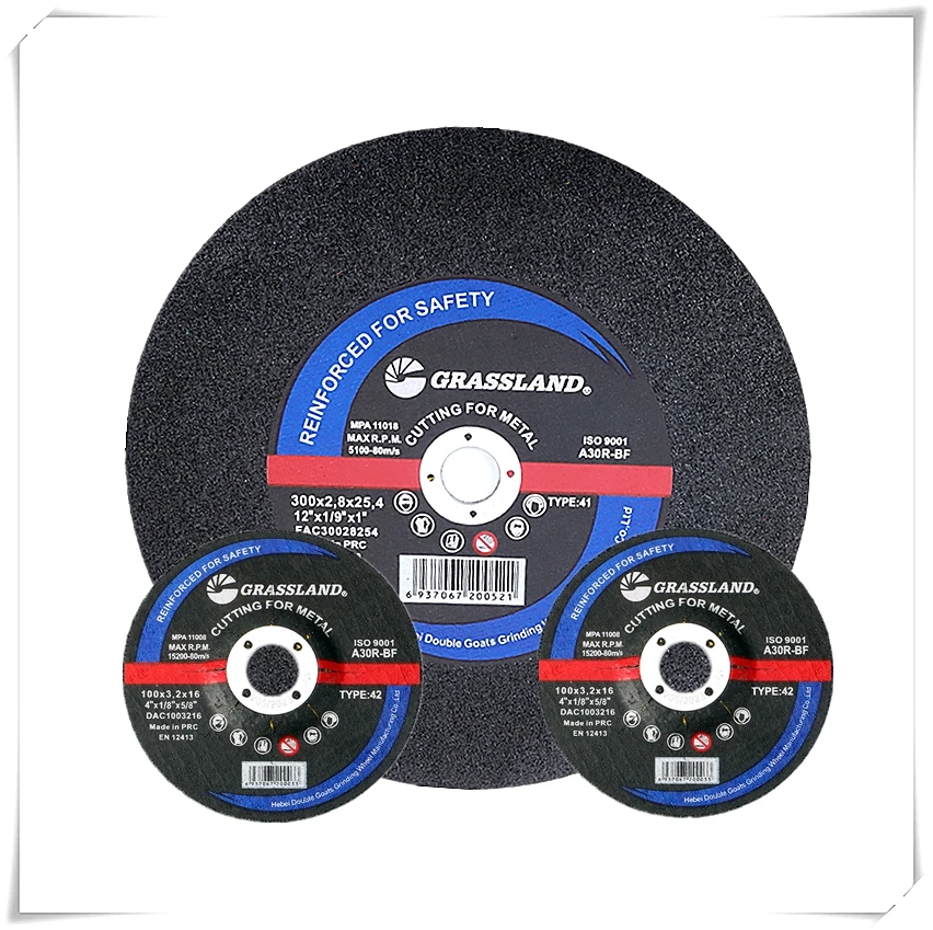 4.5inch 115x1x22mm Stainless Steel Disco de corte de acero GRASSLAND