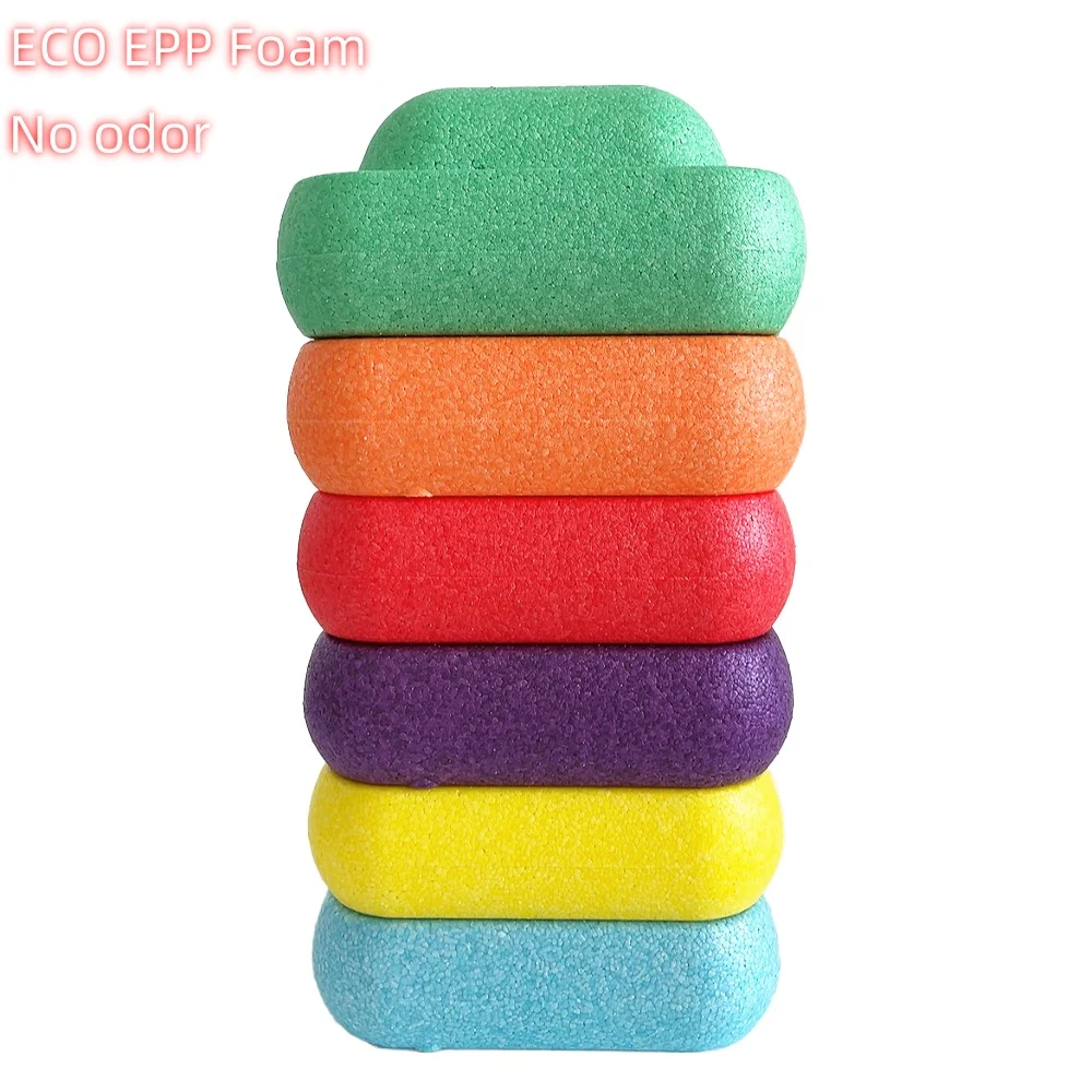 Balance Training Stepping Stones(6PCS Set) Sensory Training Educational Toys For Kids Children Toddlers