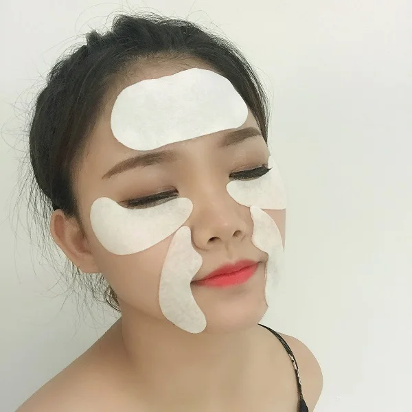 GMP & ISO  certificate   Anti wrinkle  forehead lint free Hydrophlic  gel patch