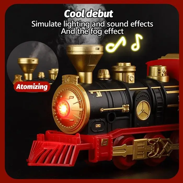 Leemook Wholesale Classical Steam Electric Rail Train Model Toys Children Kids Plastic Diecast Track Set Toys