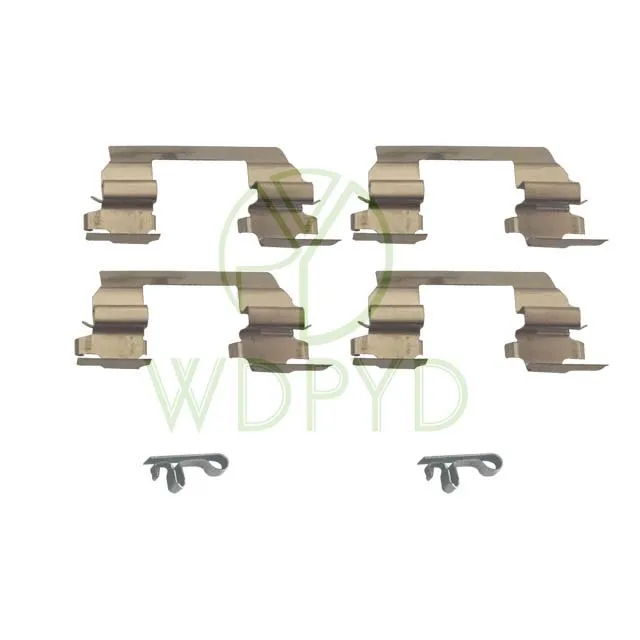 Technics Stamping Stainless Steel Brake Pads Clips Wholesale Brake Pad Spring Clip For Audi A4/Chevrolet Cobalt/Pontiac D956