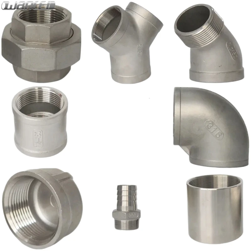 High quality galvanized ASME B16.11 MSS SP-83 MSS SP-97 threaded pipe fittings