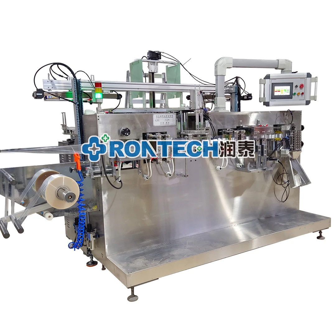 Полностью автоматическая складная упаковочная машина для одноразовых полиэтиленовых перчаток