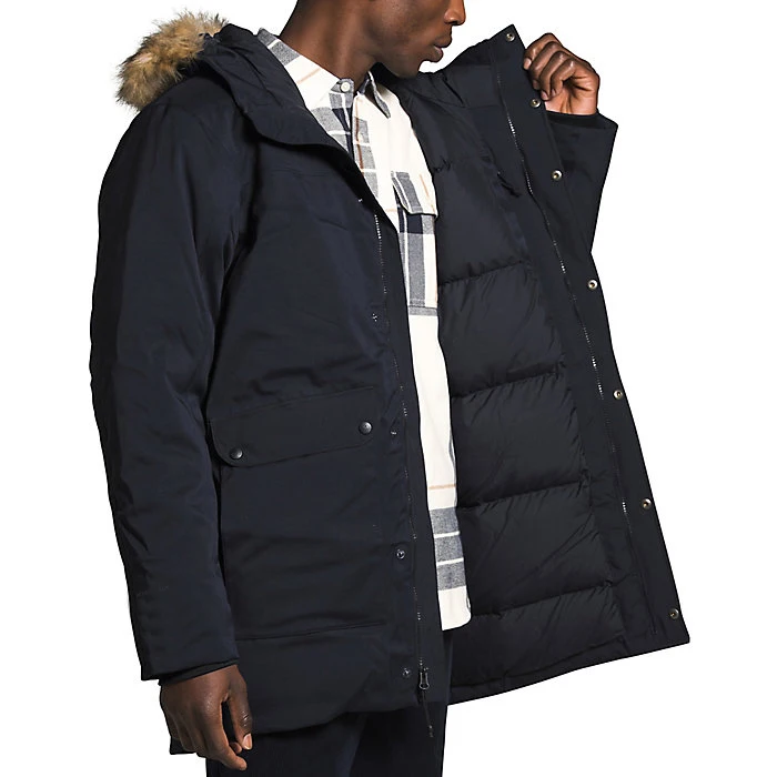 Custom Logo New Arrived Winter Windproof Warm Mens Parka Down Jacket with Fur Hood