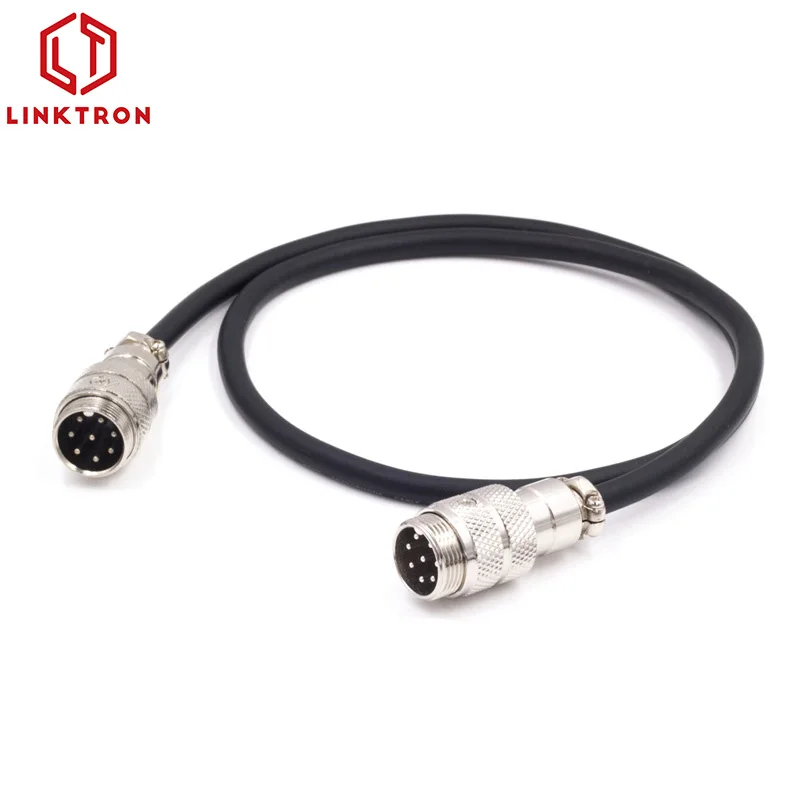 Авиационный Разъем GX16, соединительный кабель, микрофон, соединитель, 16 мм, 2 контакта, штекер XLR