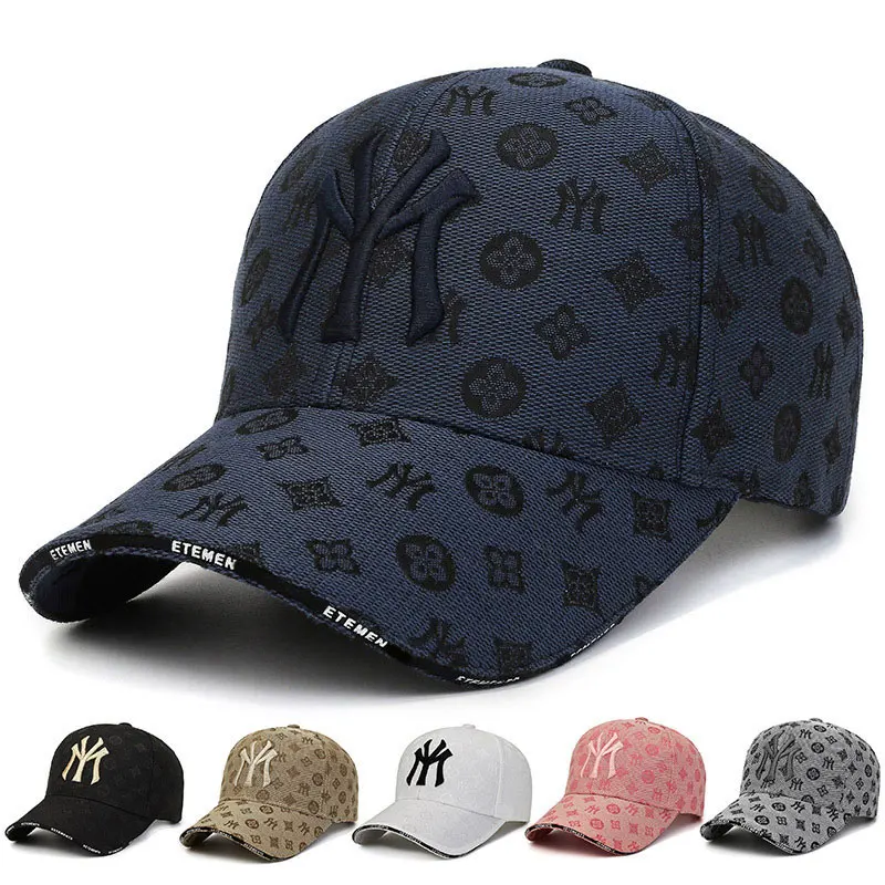 Wholesale Luxury Designer Caps For Men Women Custom Letters Embroidered Logo Baseball Cap Luxury Sun Hat for Golf Outdoor Sports