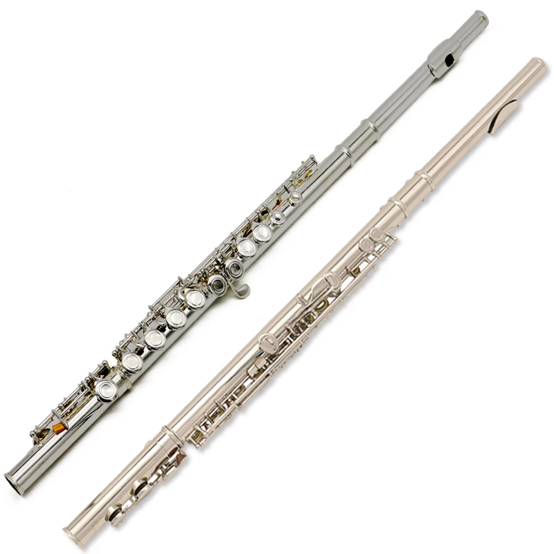 
Nickel plating 16-hole closed flute is a hot seller transverse musical instruments happy flute 