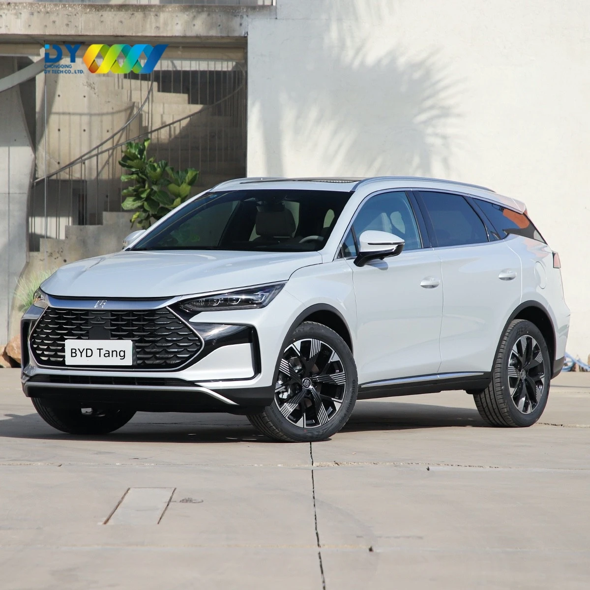 Cheap Car Byd Tang Ev 2024 Model New Dmi Dm-p 215km 4x4 Flagship 7 Seater Differential Lock Hybrid