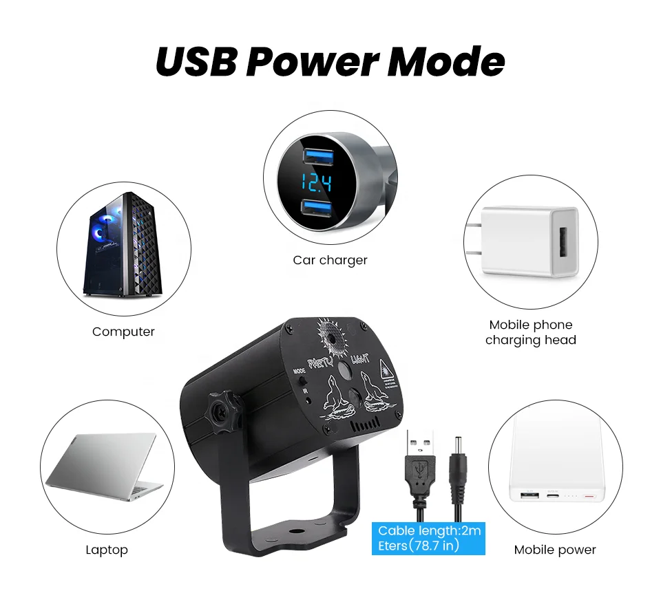 Mini Laser Projector DJ Disco stage night club Party Beam Lights cheap portable disco mini party laser light