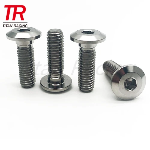Titanium Ti Motor Brake Rotor Bolt Screw M8X30mm for KAWASAKI Cycling Bolts