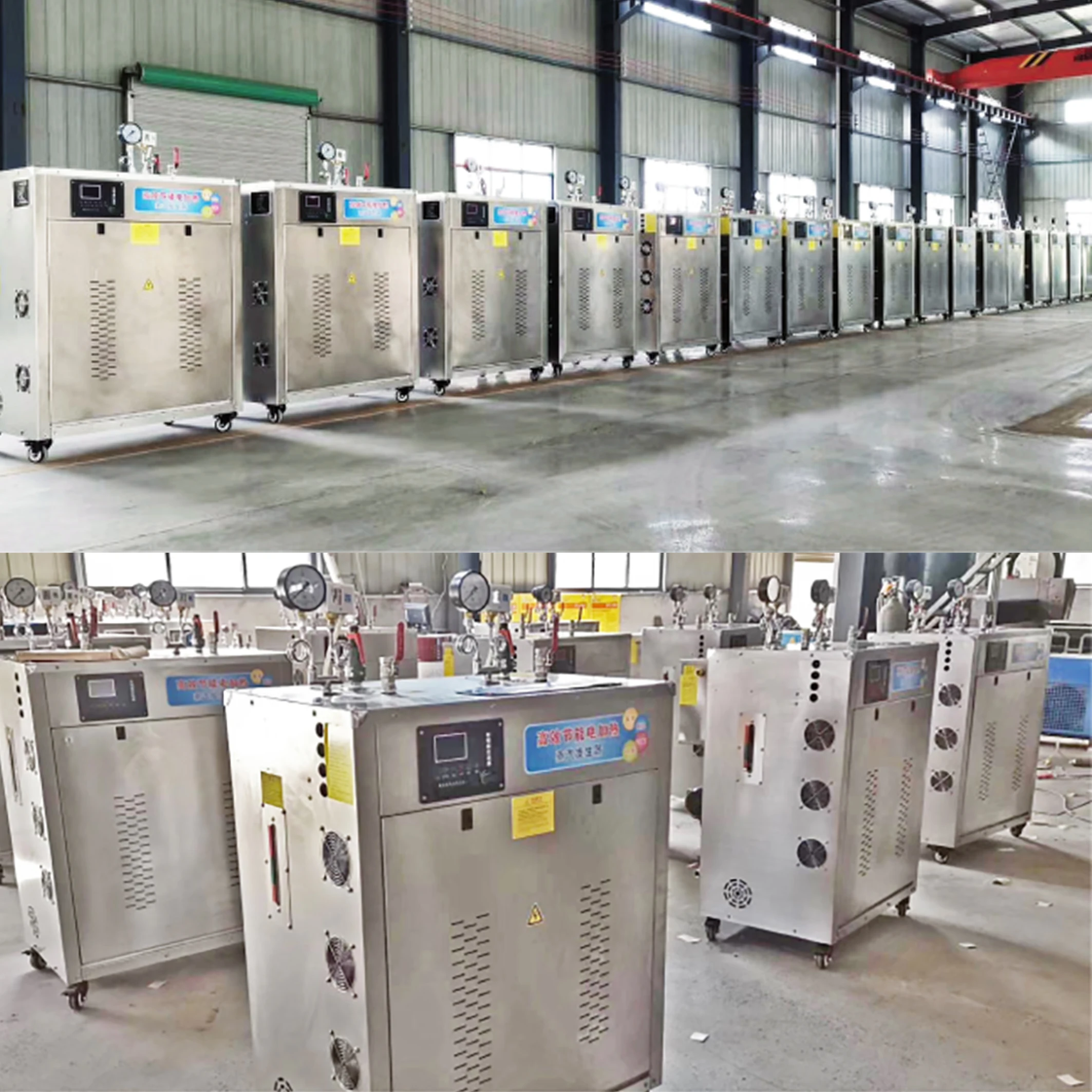 Mini Electrical Steam Boiler 48kw Electric Steam Generator for Indoor Heating and Bathing