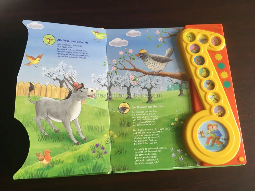 Children English Talking Cover ABC Kids Programmable Sound Push Button Baby Learn Cartoon Toy Board Electronic Audio Books