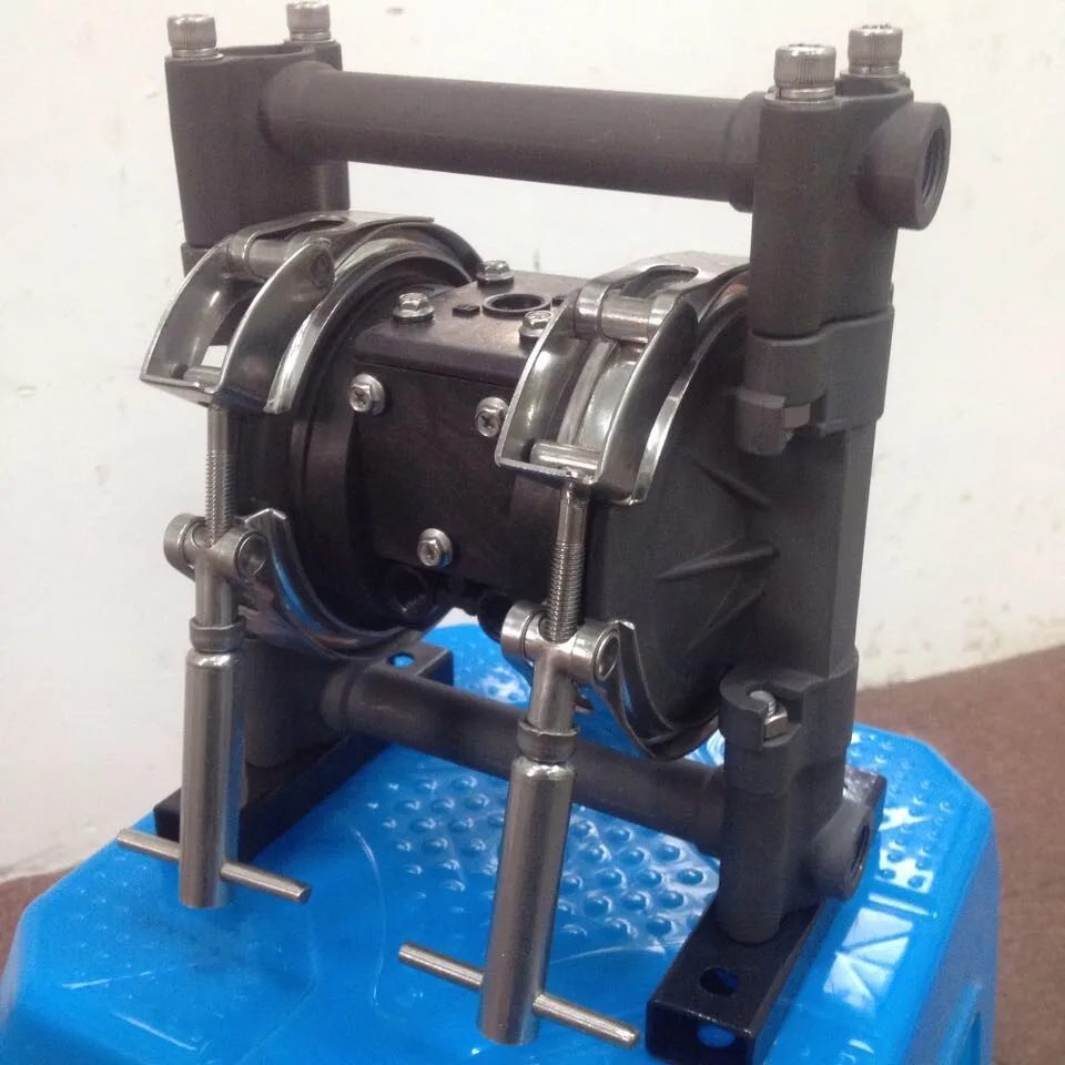 Hot Selling Long Life Small Aluminum Alloy Double Air-operated Pneumatic Diaphragm Pumps