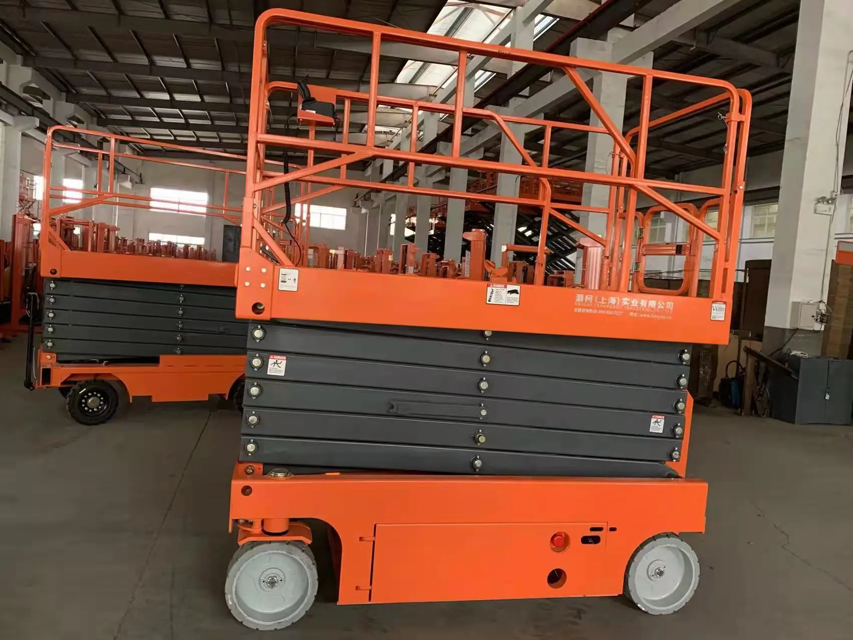 4m-18m man hydraulic lift scissor lifter machine