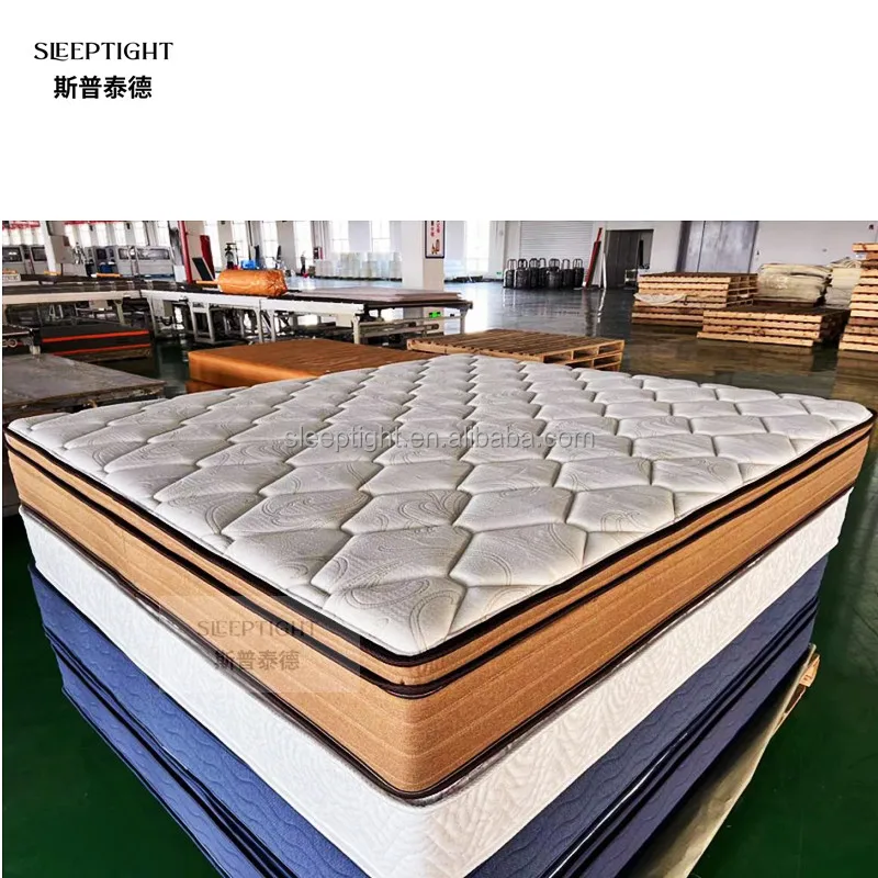 Memory Foam Mattress Natural Latex Mattress Foam Mattress Roll Compressed in a Box